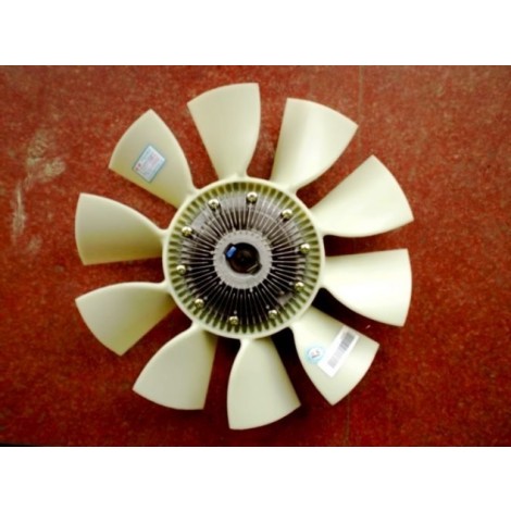Вентилятор DCEC Камминз ISDe в сборе с термомуфтой 4988656 (D=550 mm)  